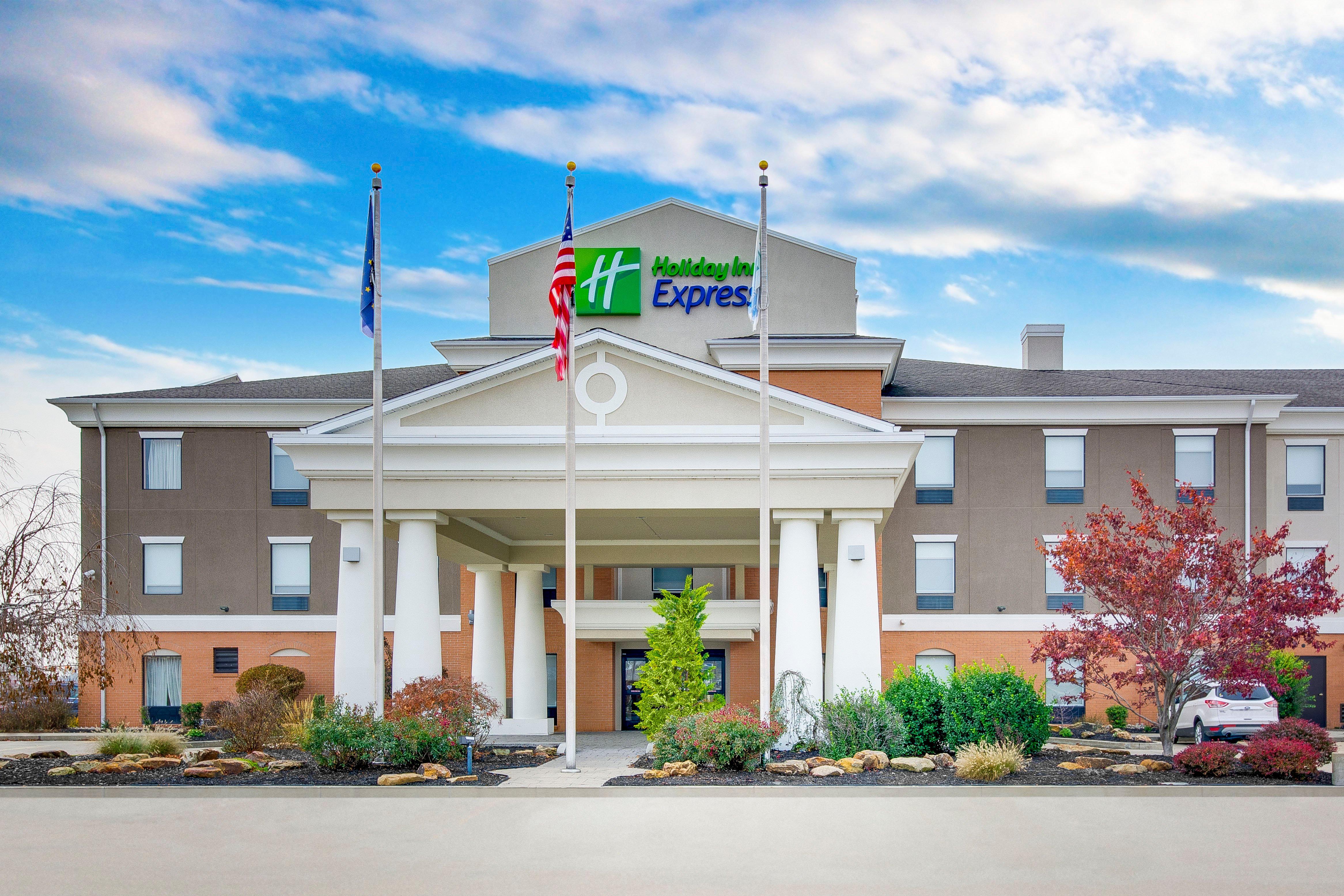 Holiday Inn Express Vincennes Exterior foto